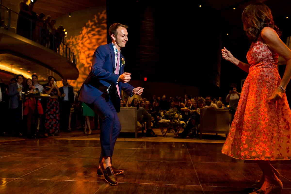 DC wedding reception dancing at Arena Stage, Planning by Bella Notte, Photo by Procopio Photography