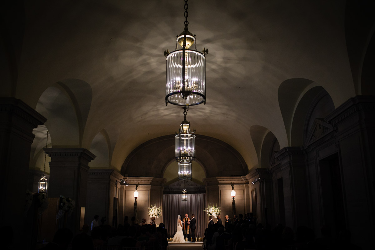 A gorgeous wedding ceremony at the Mellon Auditorium in DC, Planning by Bella Notte, Photo by The Observatory