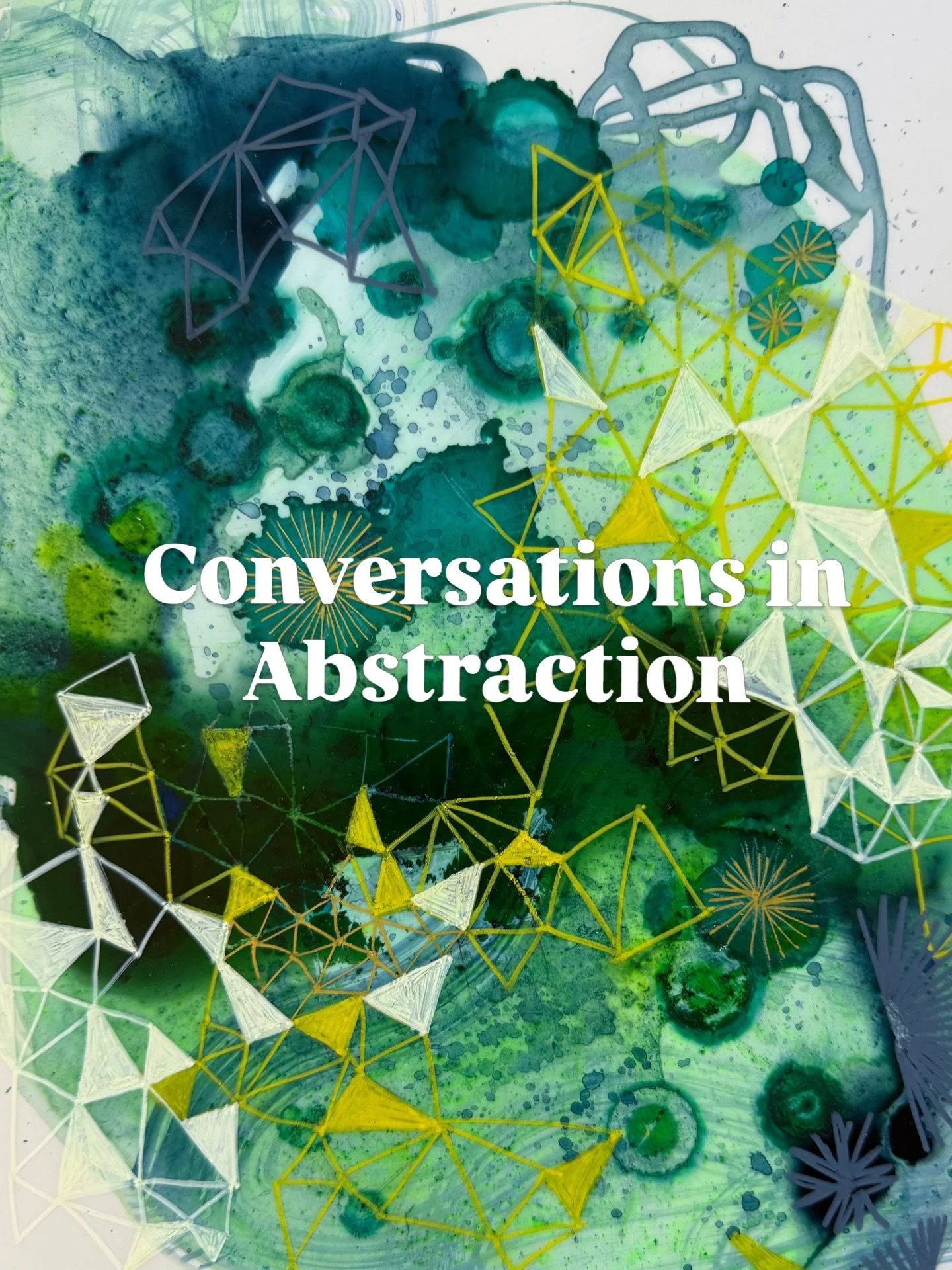 Spring is in the air 🌿
So good to be back in the Bay Area.

I&rsquo;m excited to be part of &ldquo;Conversations in Abstraction&rdquo;, a group show by @sintitulogallery  in collaboration with @maggalleries with artists @claudiamartinezlanz and @ser