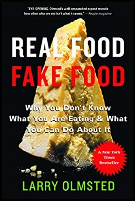 You’ve seen the headlines: Parmesan cheese made from wood pulp. Lobster rolls containing no lobster at all. Extra-virgin olive oil that isn’t. So many fake foods are in our supermarkets, our restaurants, and our kitchen cabinets that it’s hard to know what we’re eating anymore. In Real Food / Fake Food, award-winning journalist Larry Olmsted convinces us why real food matters and empowers consumers to make smarter choices.