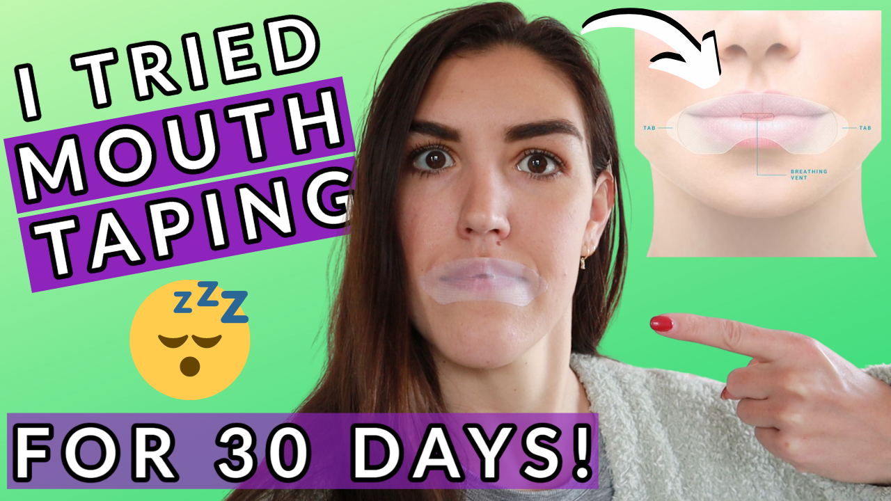 Mouth Taping Benefits (How to Mouth Tape For Better Sleep!) Health