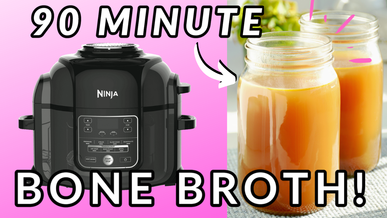 Pressure Cooker Bone Broth Recipe (Keto Diet) Health Coach Kait
