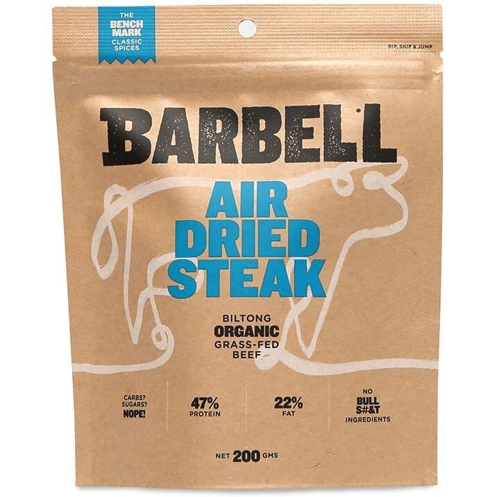 barbell food air-dried steak original