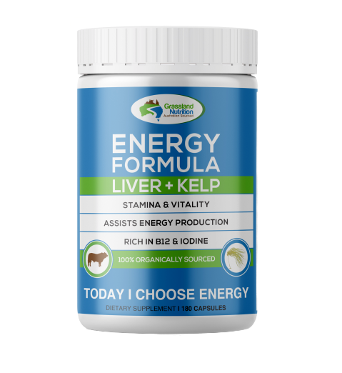 grassland nutrition beef liver and kelp capsules