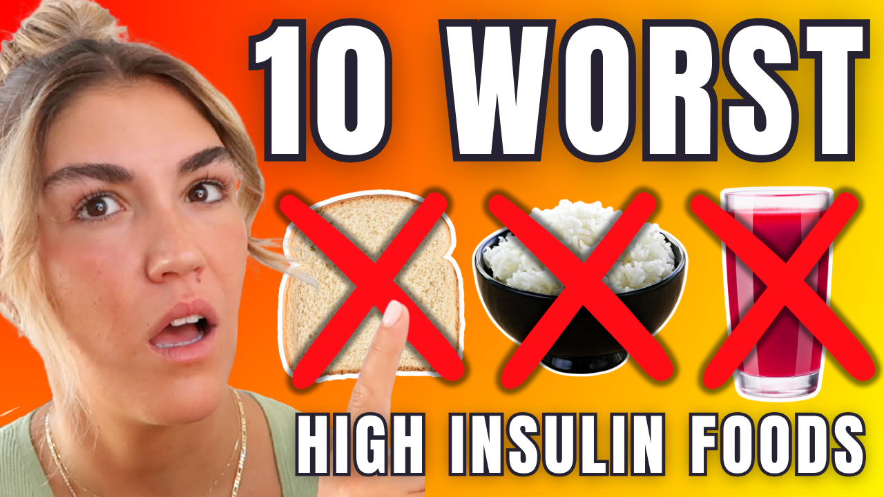 10 High Insulin Foods That Spike Blood Sugar (Avoid These!)