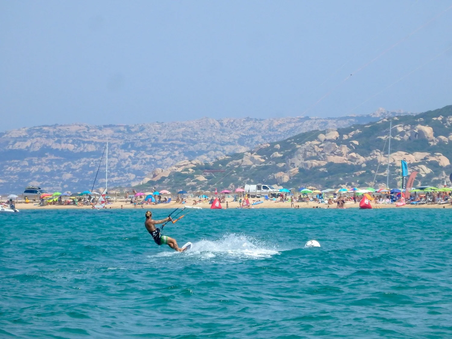 Kitesurfing in Porto Pollo