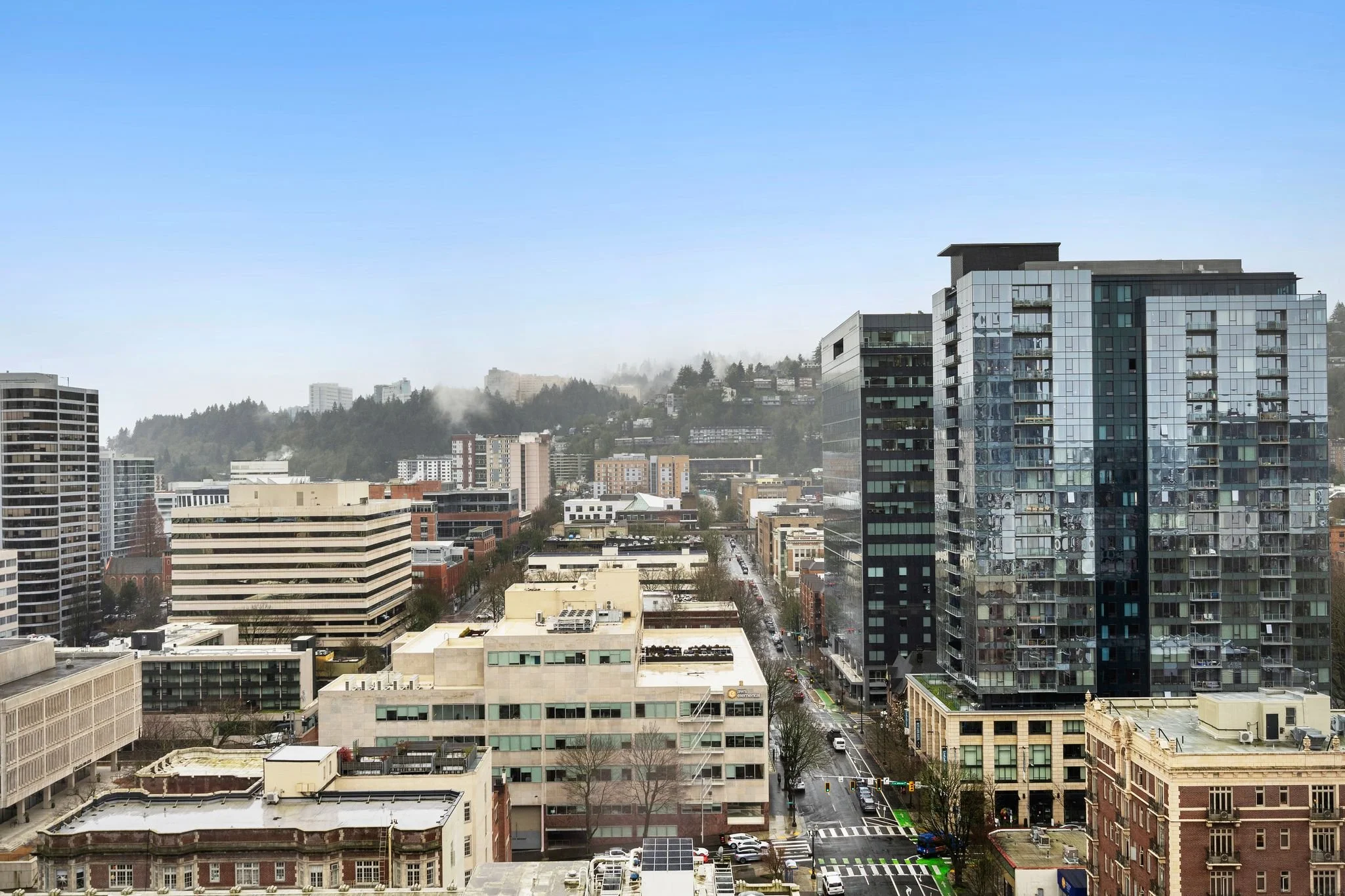 Views of Downtown Portland