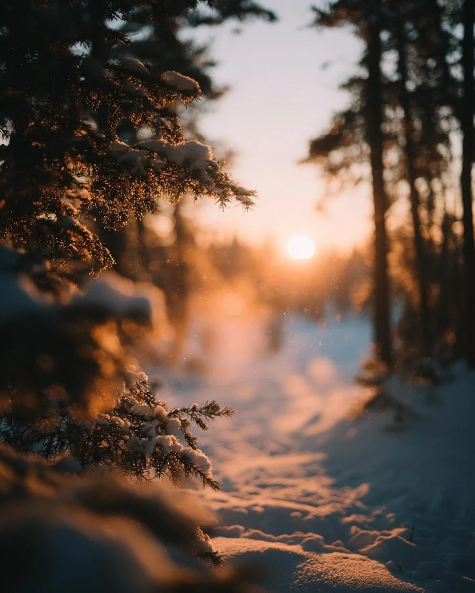 Un froid qui pique, mais une lumi&egrave;re qui r&eacute;chauffe&hellip; bon week-end Qu&eacute;bec. ❄️✨