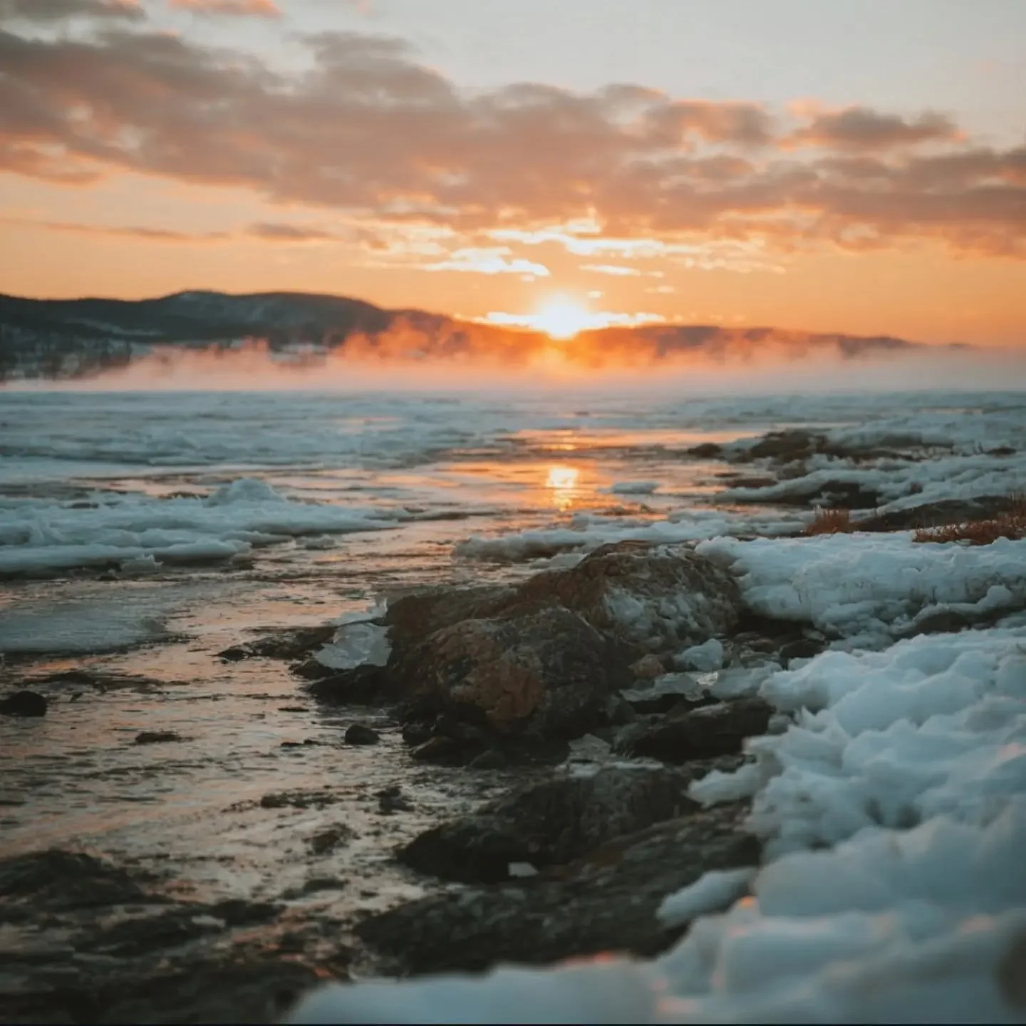 En Gasp&eacute;sie, le d&eacute;but d'ann&eacute;e se fait en douceur. 😘