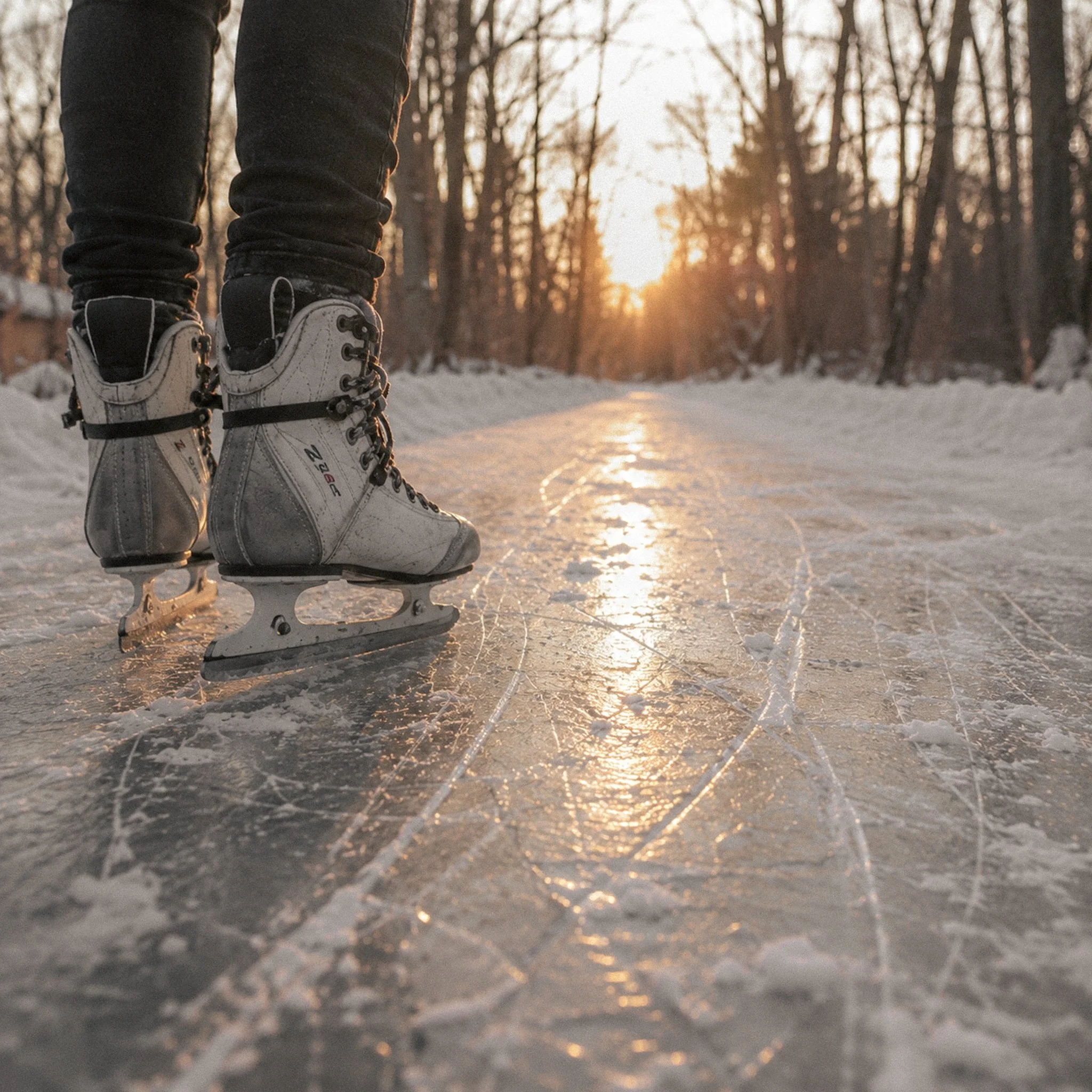 La plus belle patinoire extérieure du Québec : le Domaine Enchanteur
