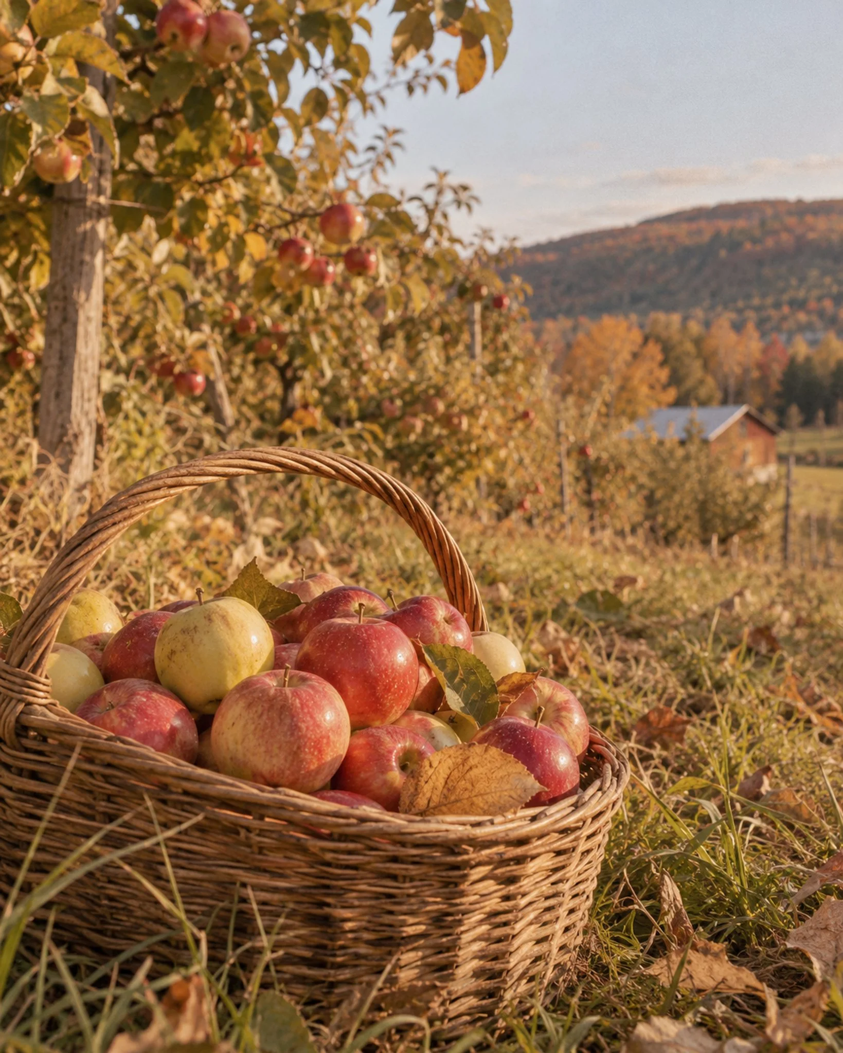 Le temps des pommes et des couleurs d&rsquo;automne.🍁