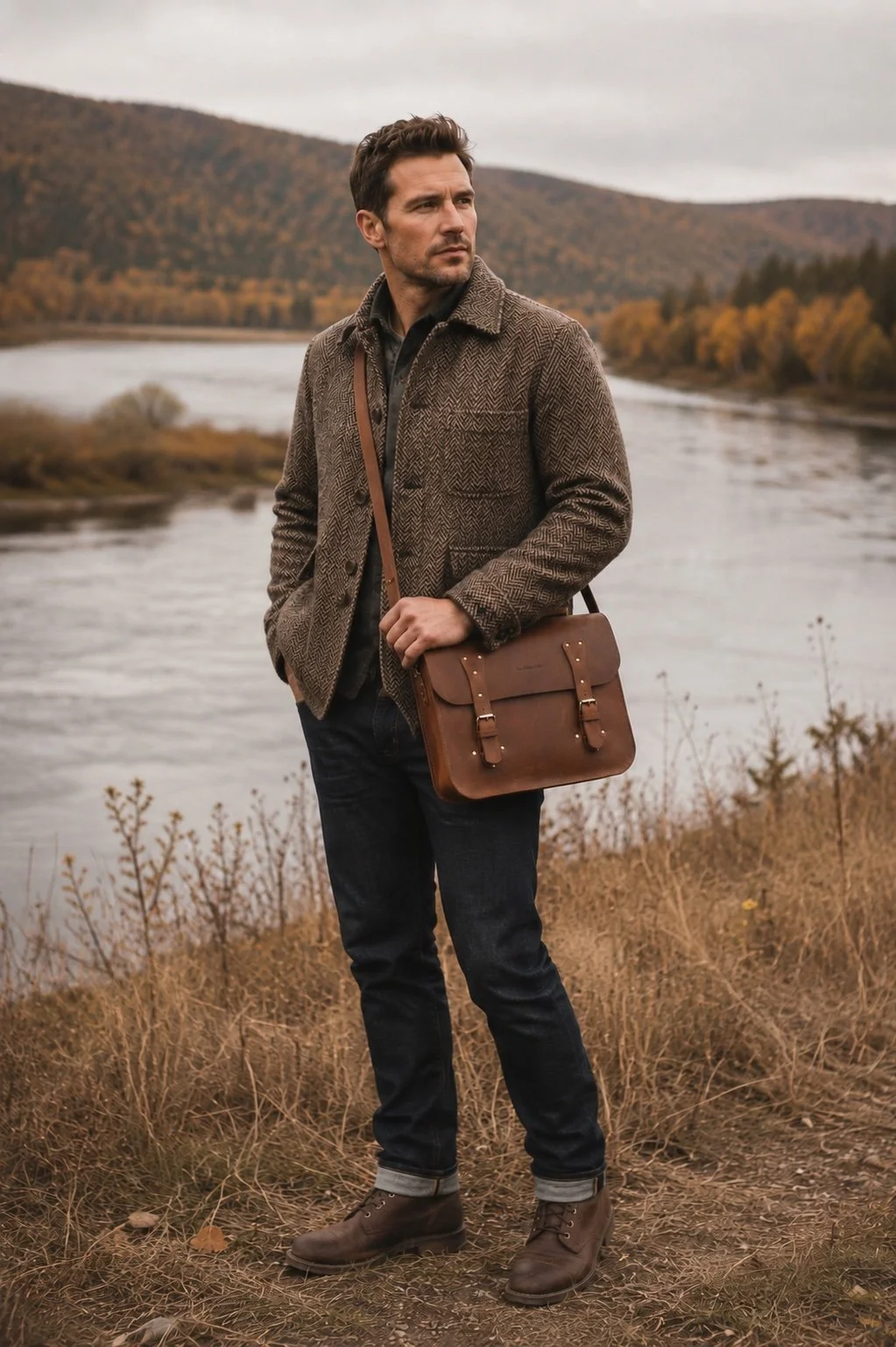 sacoche-cuir-homme-bandouliere-riviere-automne-quebec-les-mains-dici.jpg