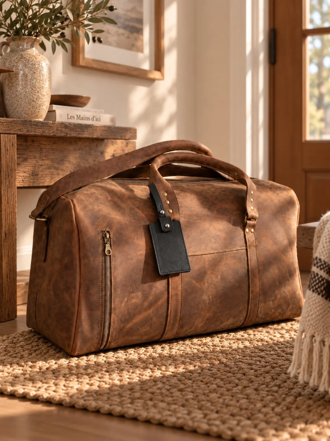 sac-voyage-cuir-cognac-etiquette-bagage-noir-fait-main-quebec-les-mains-dici.jpg