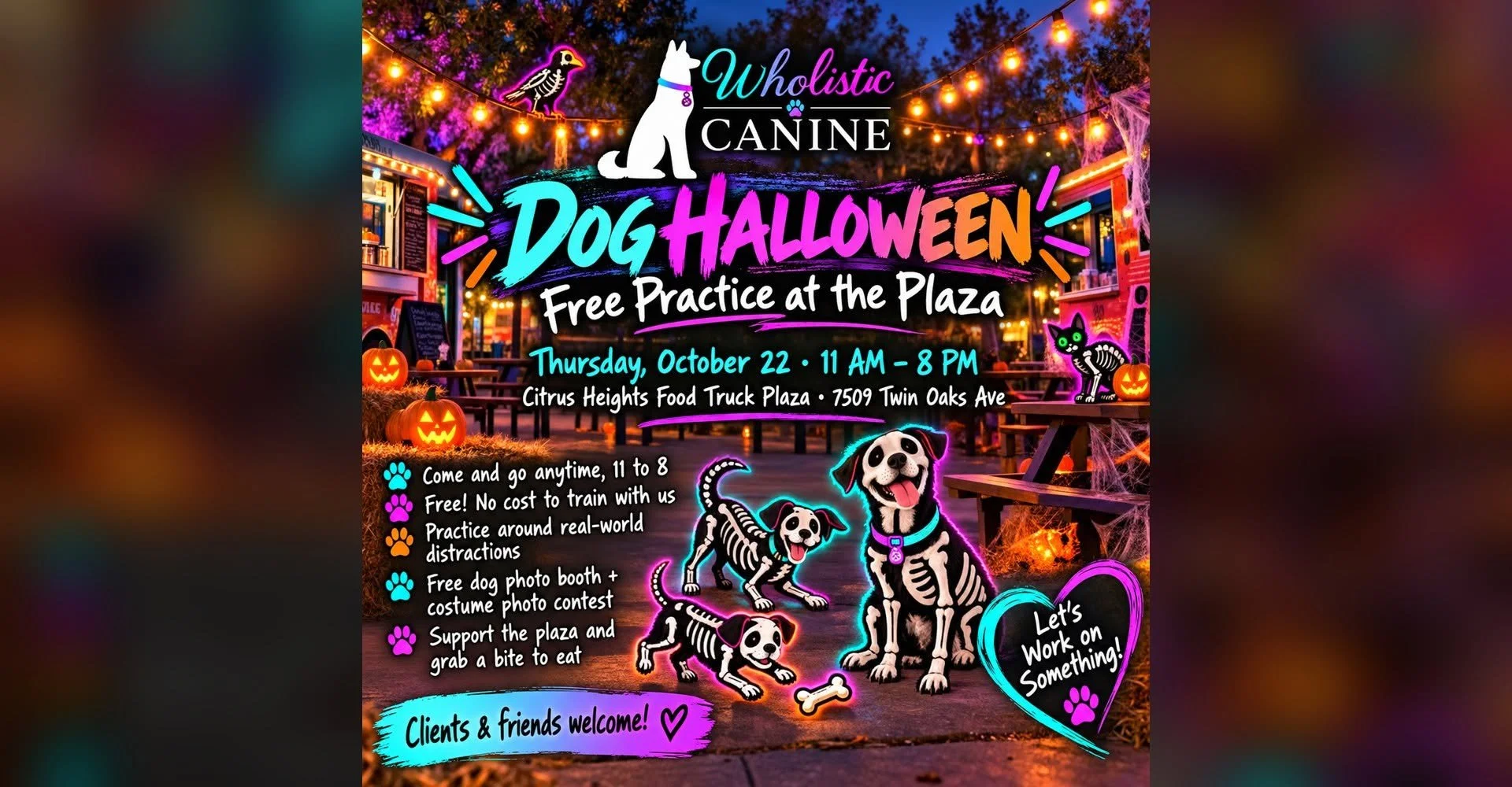 Wholistic Canine Dog Halloween