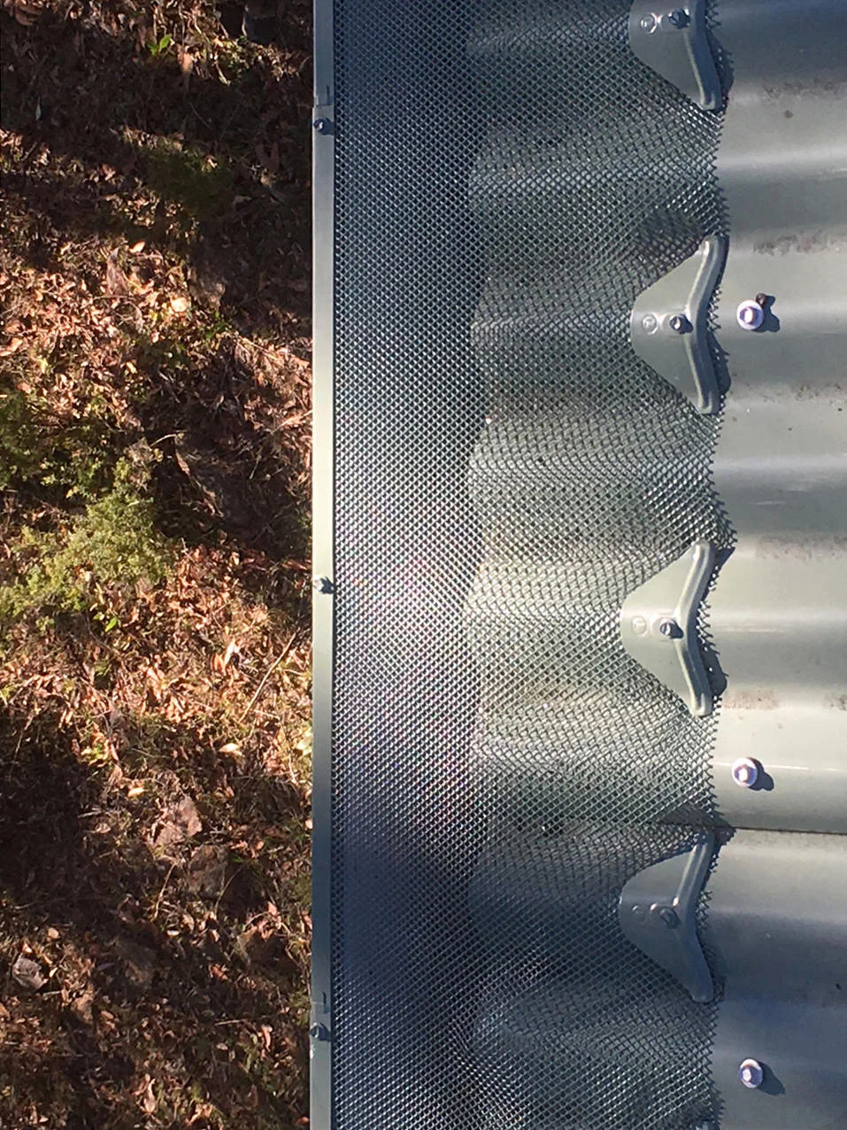 Autumn Gutter Guard installation