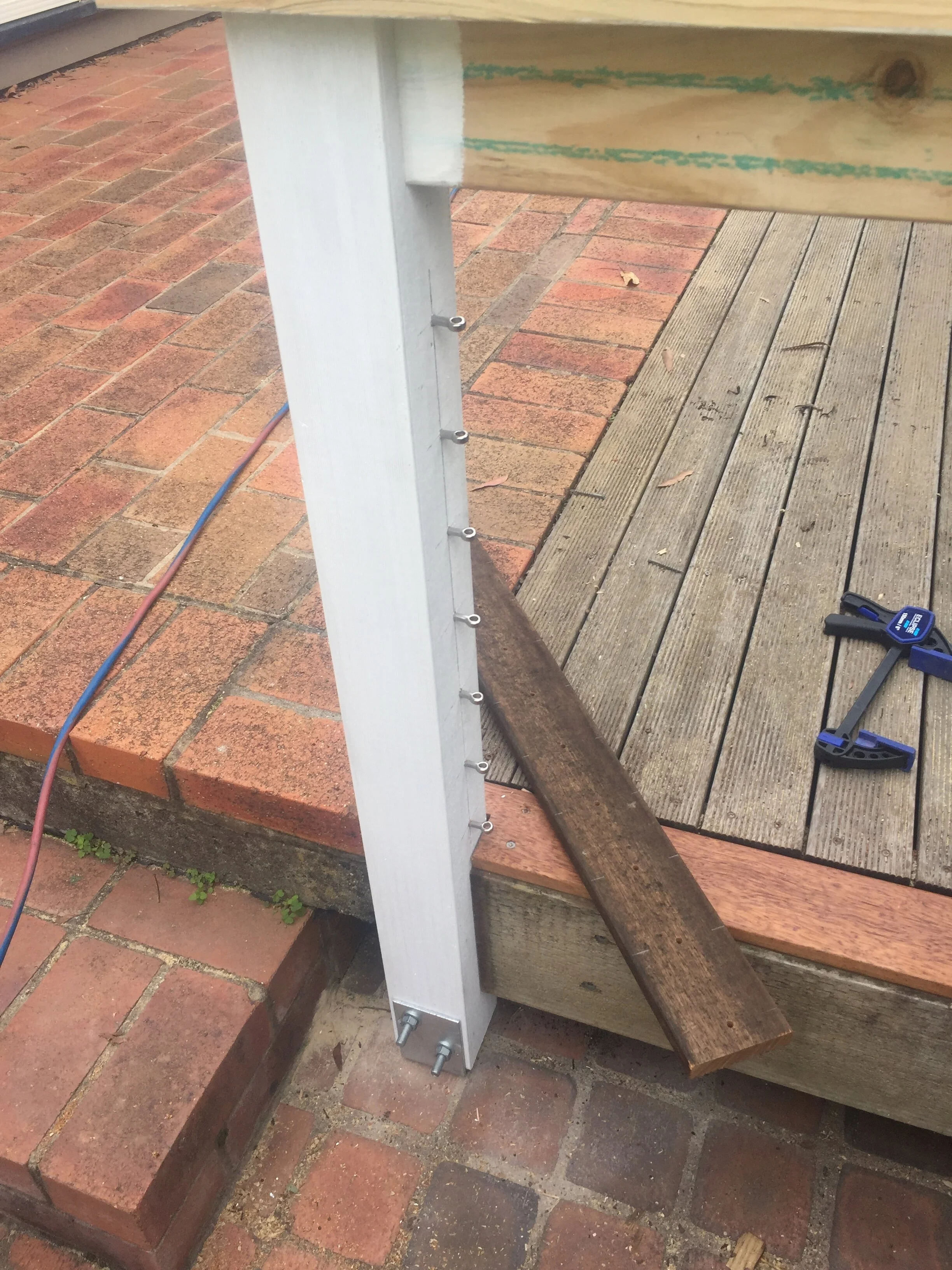 Project update: Handrail under construction