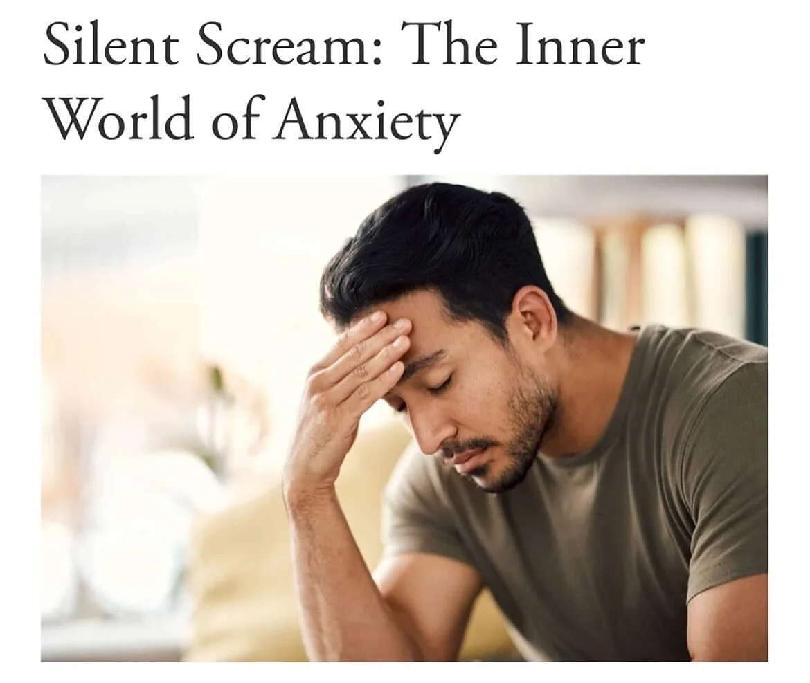 &lsquo;Silent Scream: The Inner World Of Anxiety&rsquo;

In shadows deep, 
my thoughts do dwell, 
A restless mind, 
an unseen spell. 

Anxiety whispers in my ear, 
With every breath, 
it brings me near.

It&rsquo;s a storm inside, 
a raging sea, 
Wav