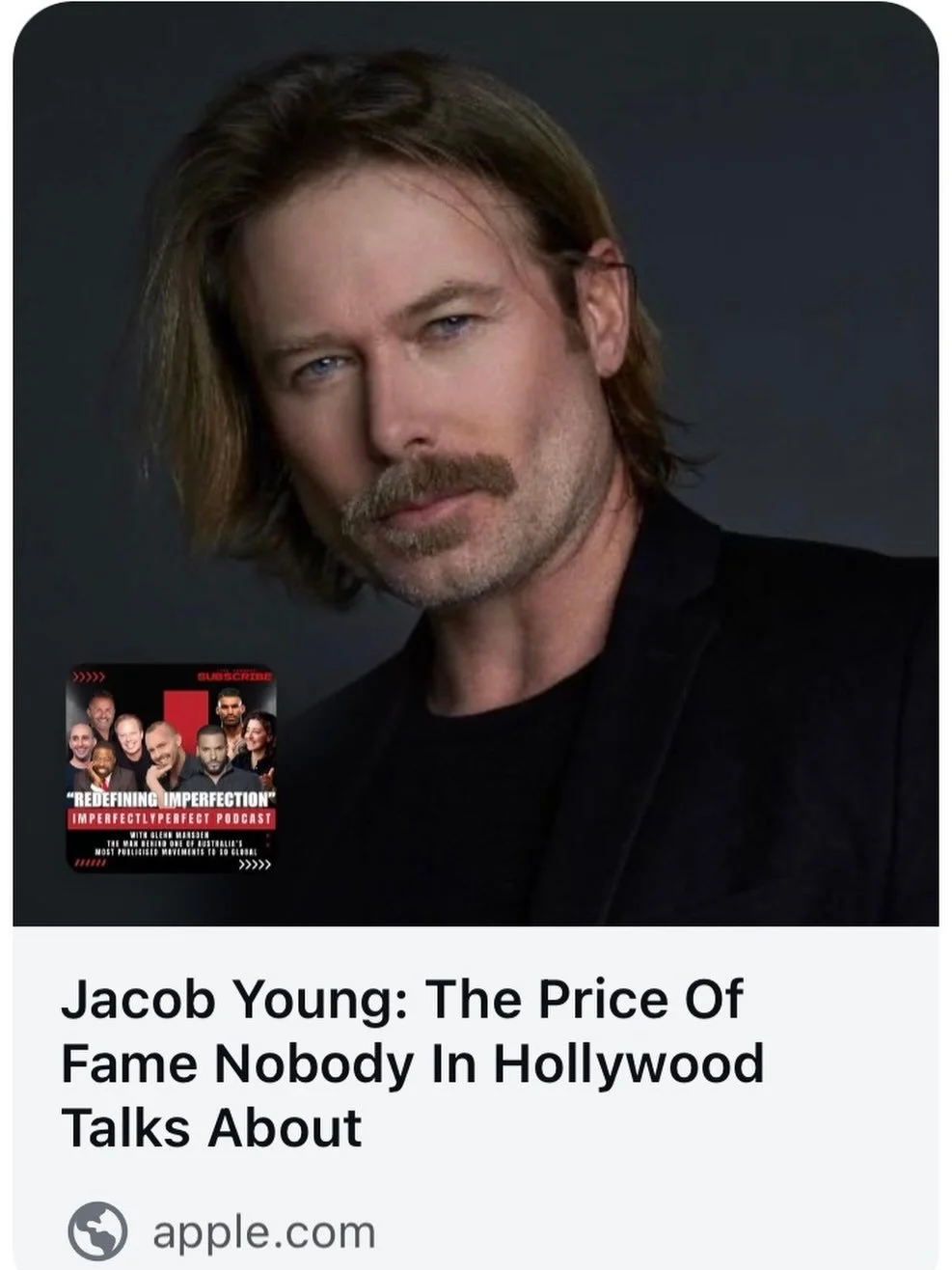 All new episode out now on the Imperfectly Perfect Podcast is none other than @jacob_w_young 

From award-winning daytime television to stepping behind the camera as a director and producer, Jacob Young has built a career that spans decades in the en
