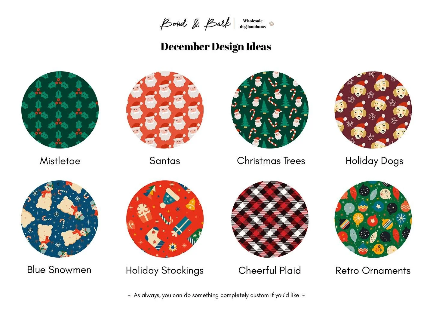 December is only 6 weeks away! It&rsquo;s time to start working on those holiday orders 🎄