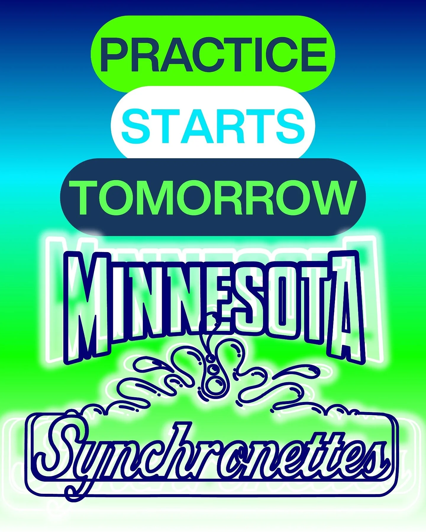 It’s not too late to register!
For more information click the π in our bio or go to www.mnsynchronettes.org
πππ©΅
MNS welcomes athletes of all abilities and genders. Options are available for Artistic Swimmers of all levels. From new to ex