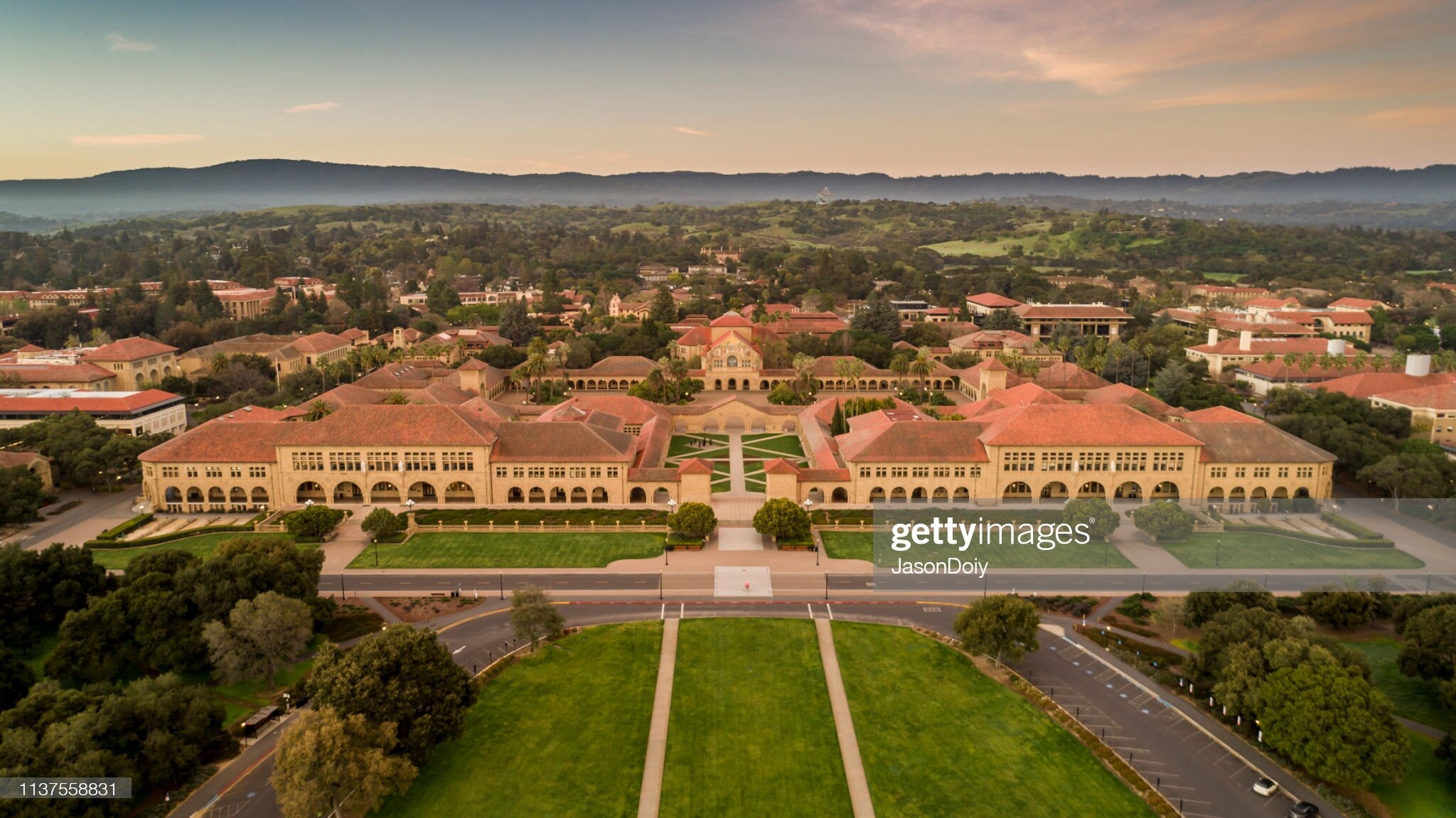 Picture of Stanford University’s campus taken by JasonDoiy - Getty Images