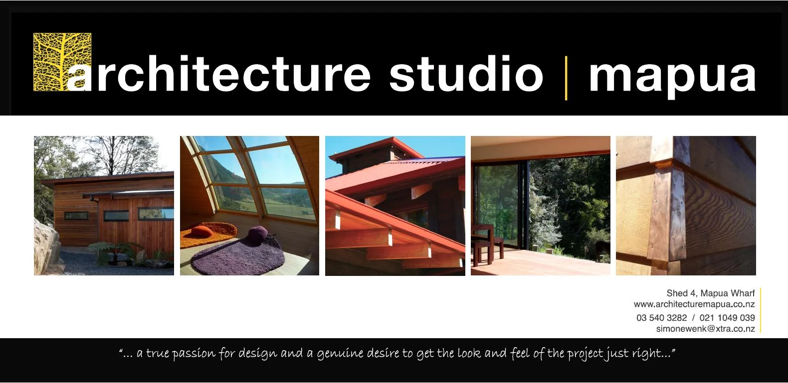 Architecture Māpua, Simone Wenk