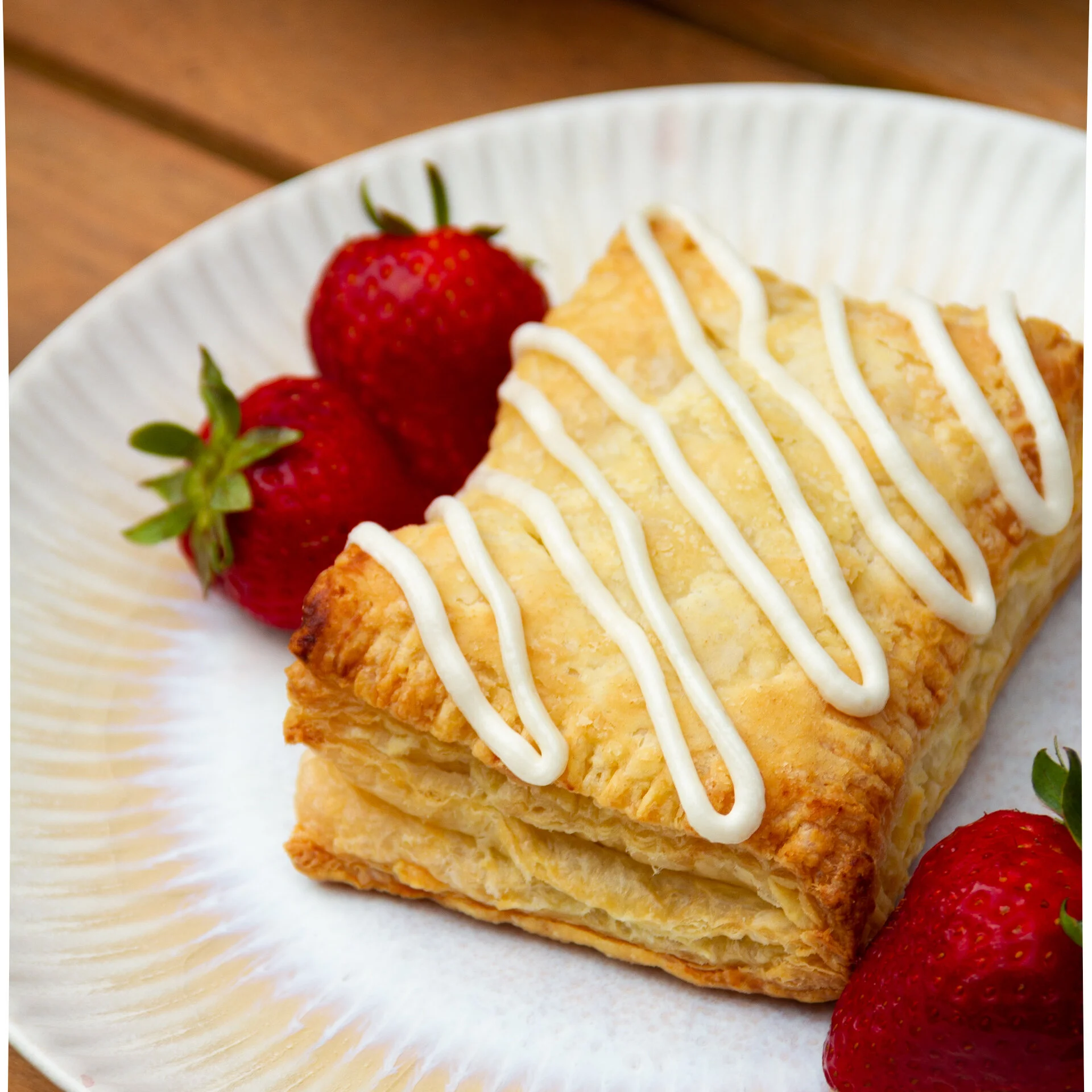 strawberry cream cheese toaster strudel — by ashna
