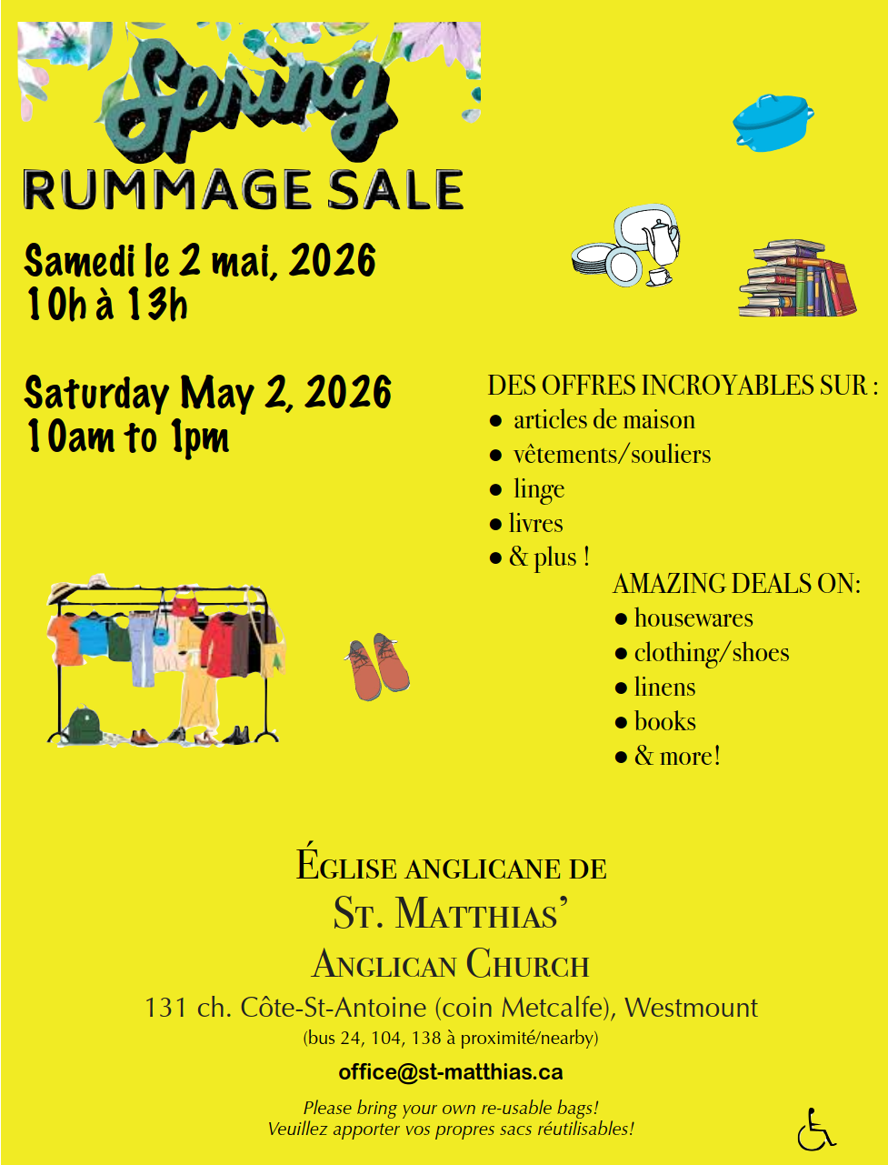 Spring Rummage Sale