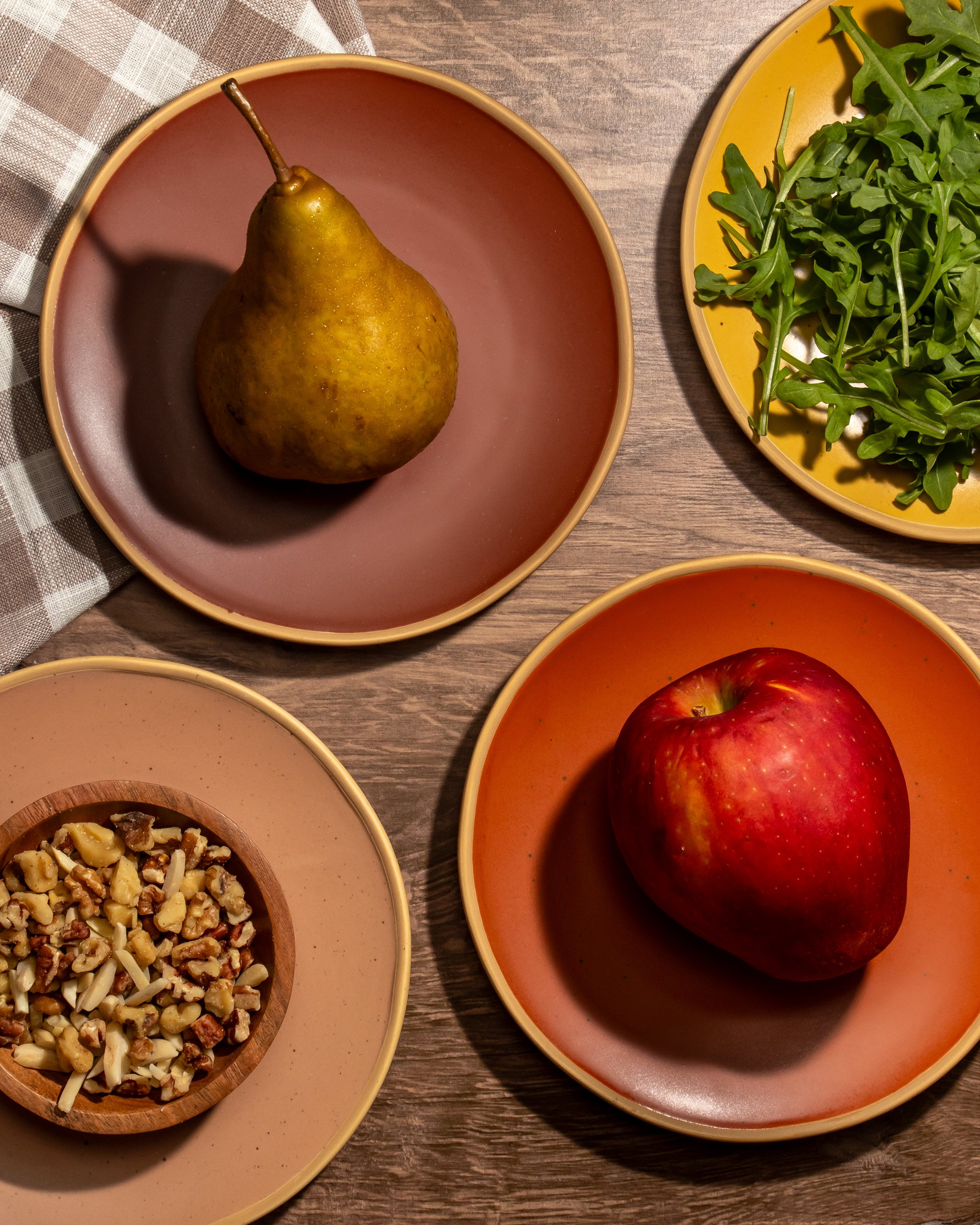 Pear and Apple for Salads