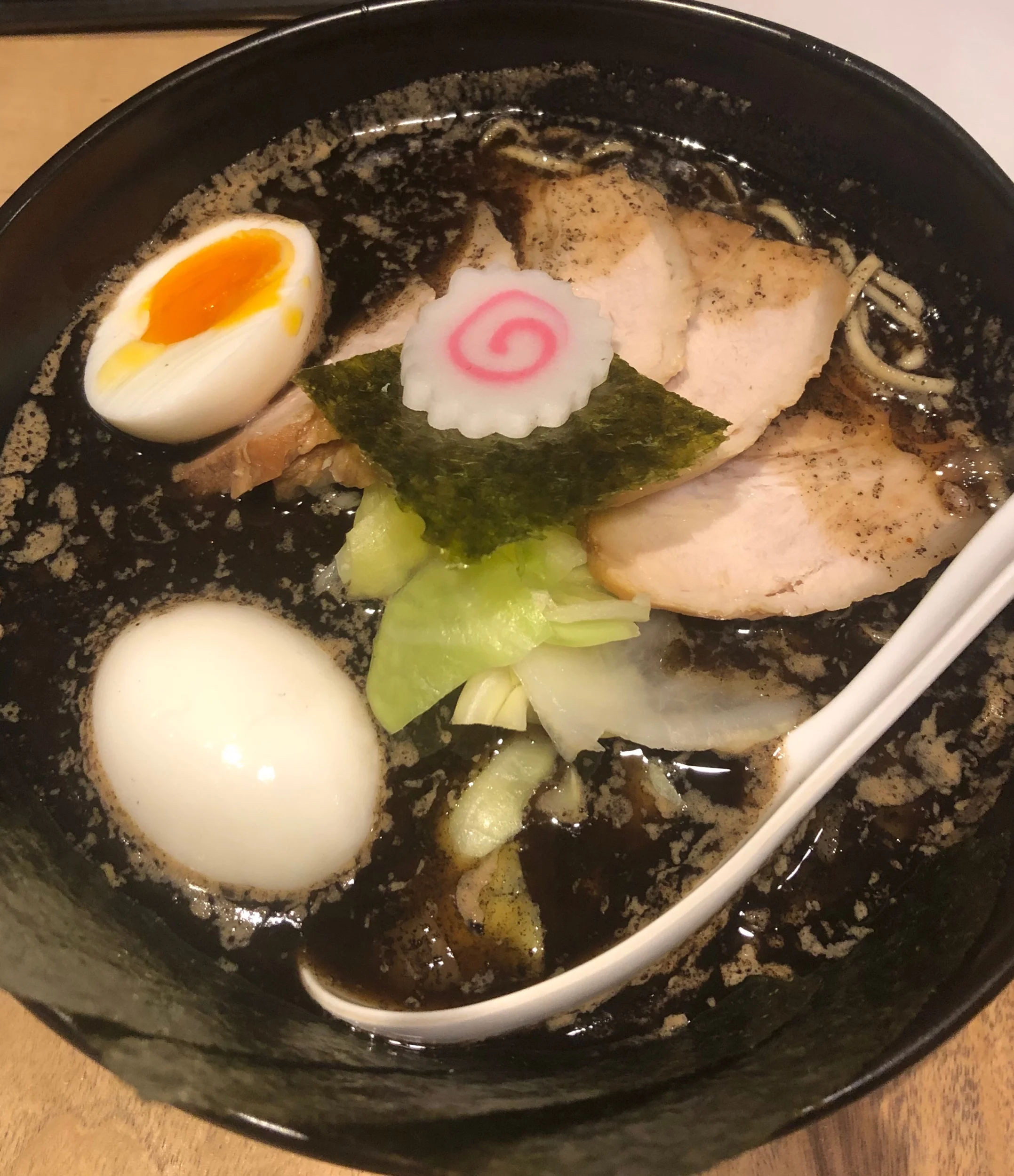 Kyoto’s famous burnt Ramen
