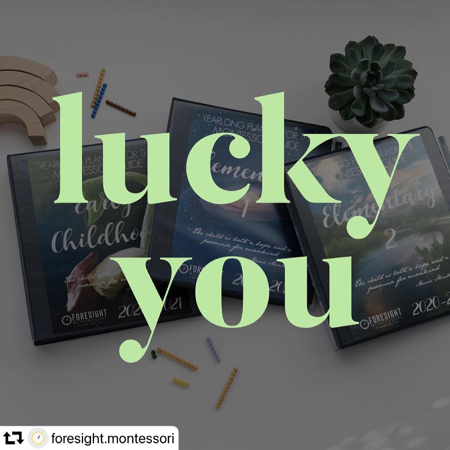 #repost @foresight.montessori
・・・
LUCKY YOU 🍀 You can save 30% on Planner Bundles until 3/21... But then they are gone!! Link in bio