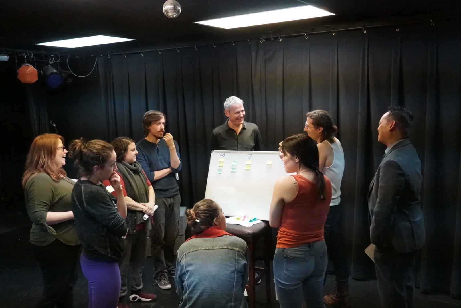 Chris teaching Punching Up! during Impro Theatre’s Winter Festival in Los Angeles