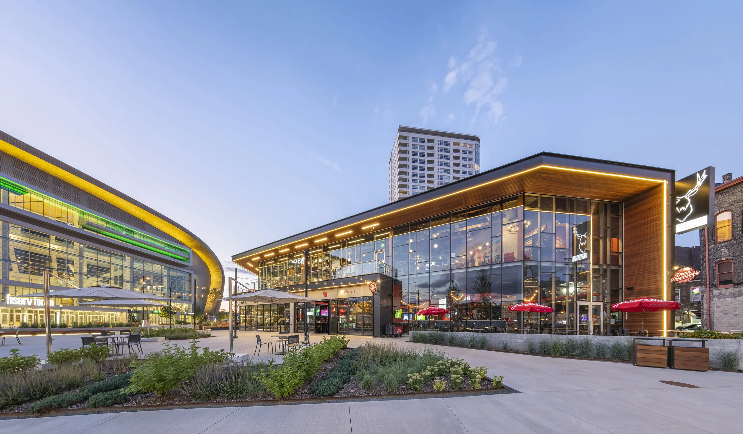 Milwaukee Bucks Deer District Wins an AIA Honor Award
