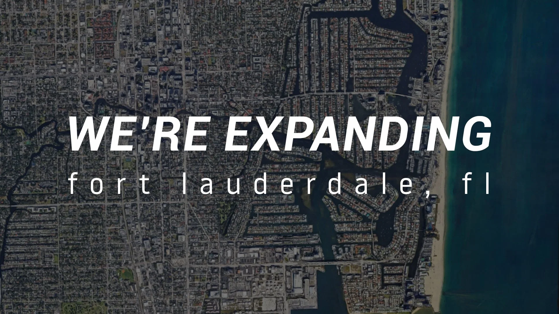 We've Opened an Office in South Florida