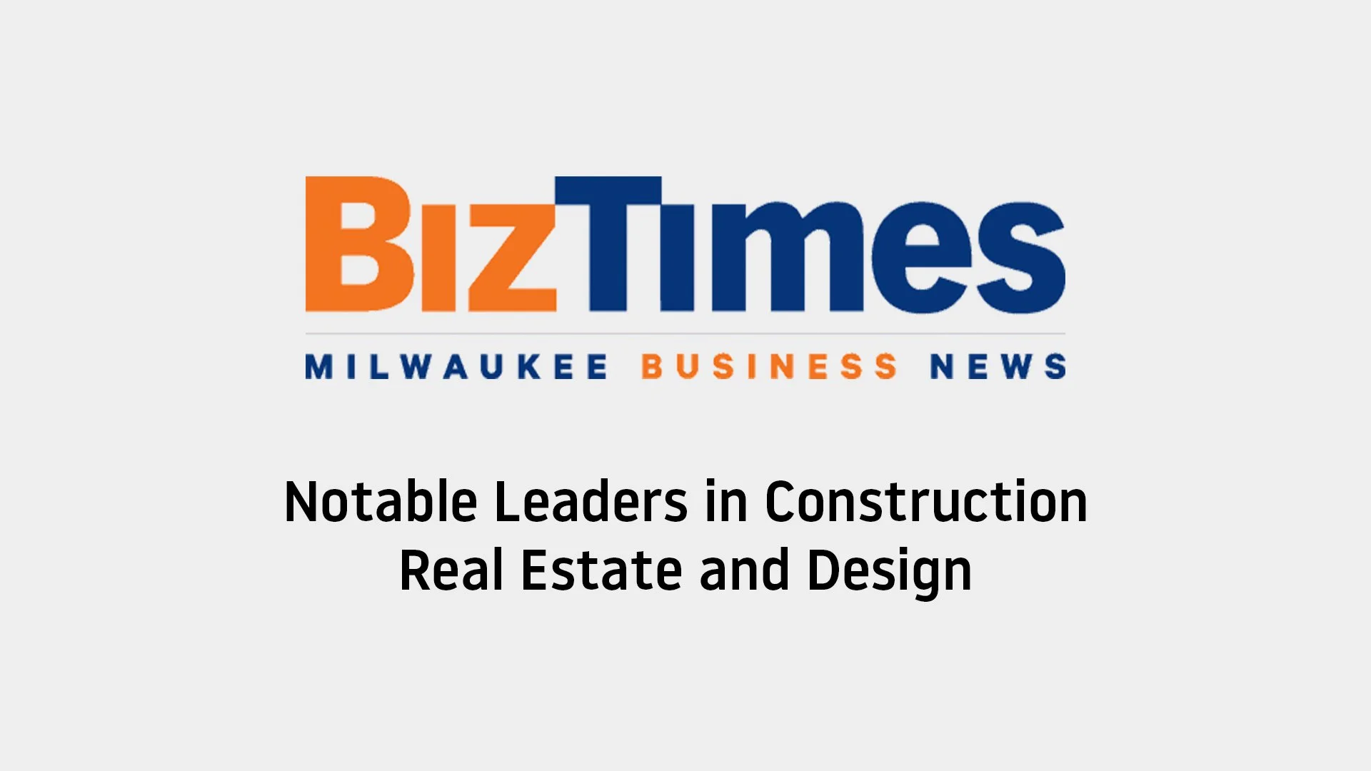 Notable Leaders in Construction Real Estate and Design: Bradley Hoffmann