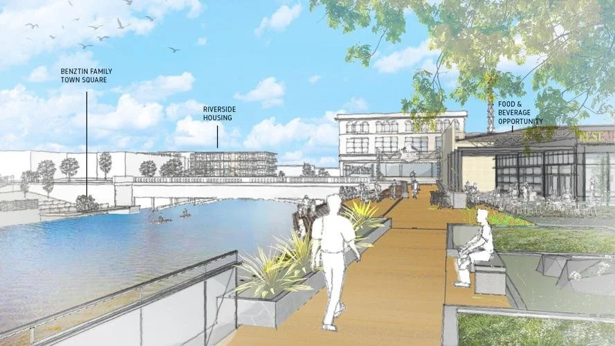 Future Riverwalk Plans Paint Watertown as a Destination