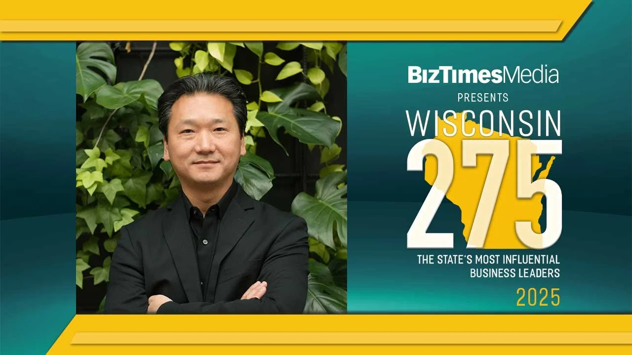 Matt Rinka receives third BizTimes Wisconsin 275 Award