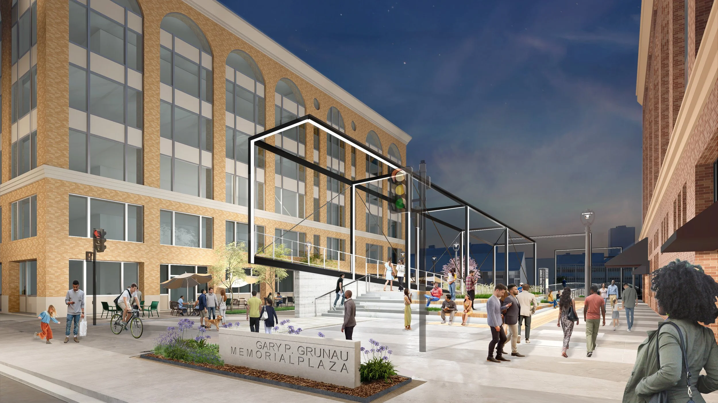 Gary P. Grunau Memorial Plaza​