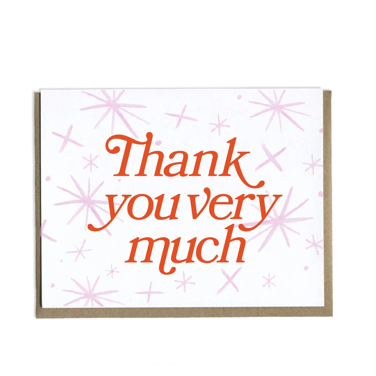 Thank You Very Much Card