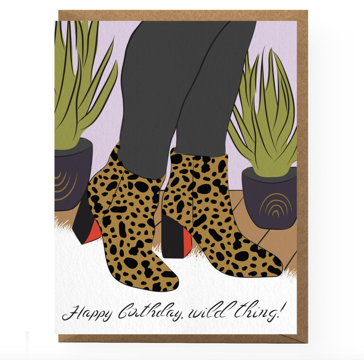 Wild Thing Birthday Card