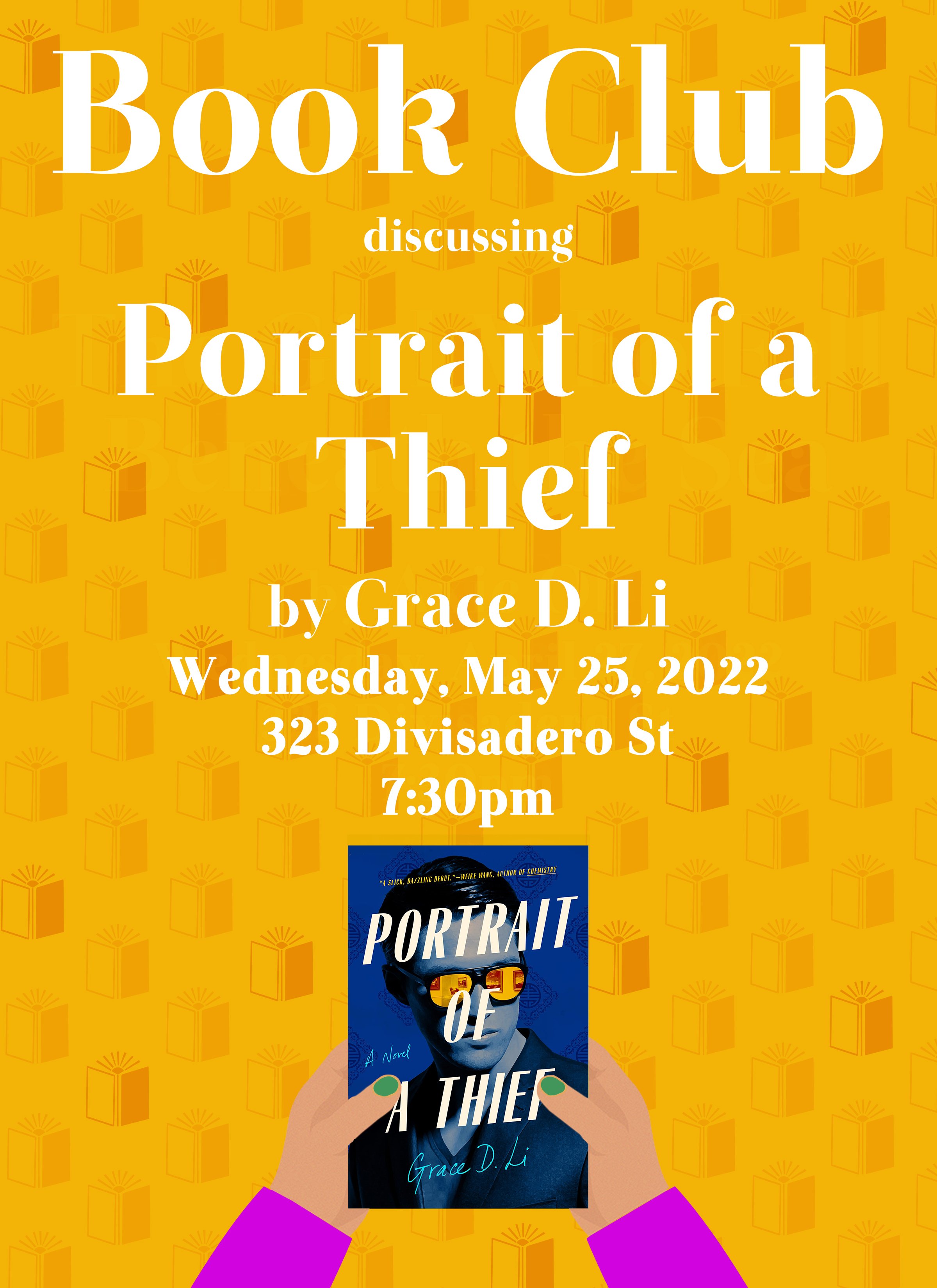 May All-Genre Book Club: Portrait of a Thief by Grace D. Li — perdita