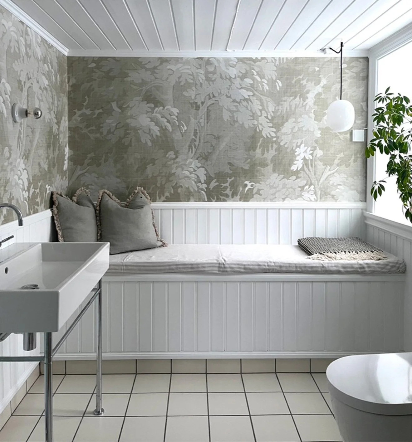 Jaquard Chinos wallpaper