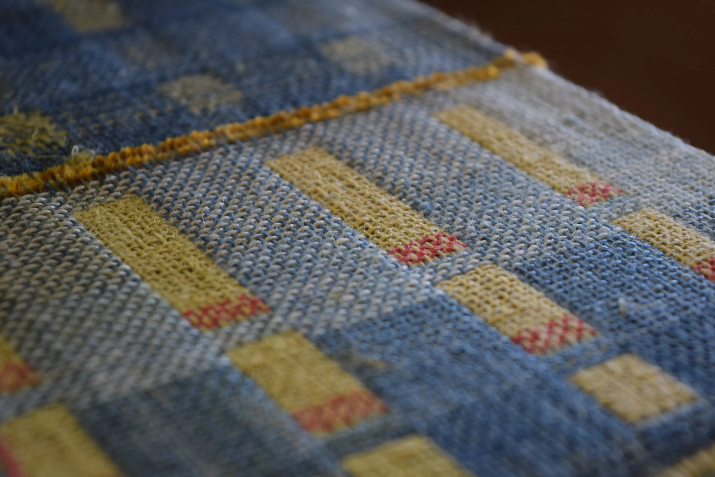Double Cloth workshop, Peter Tavy Guild of Weavers Spinners and Dyers, Devon.