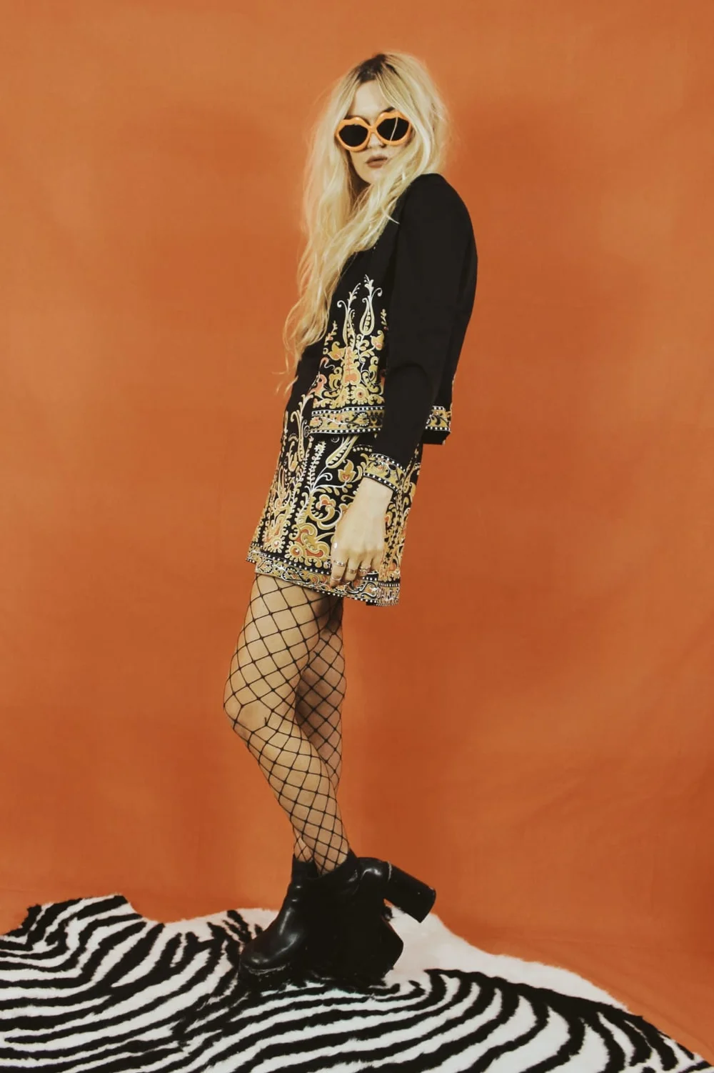 60s psychedelic mini dress 60s psychedelic mini dress