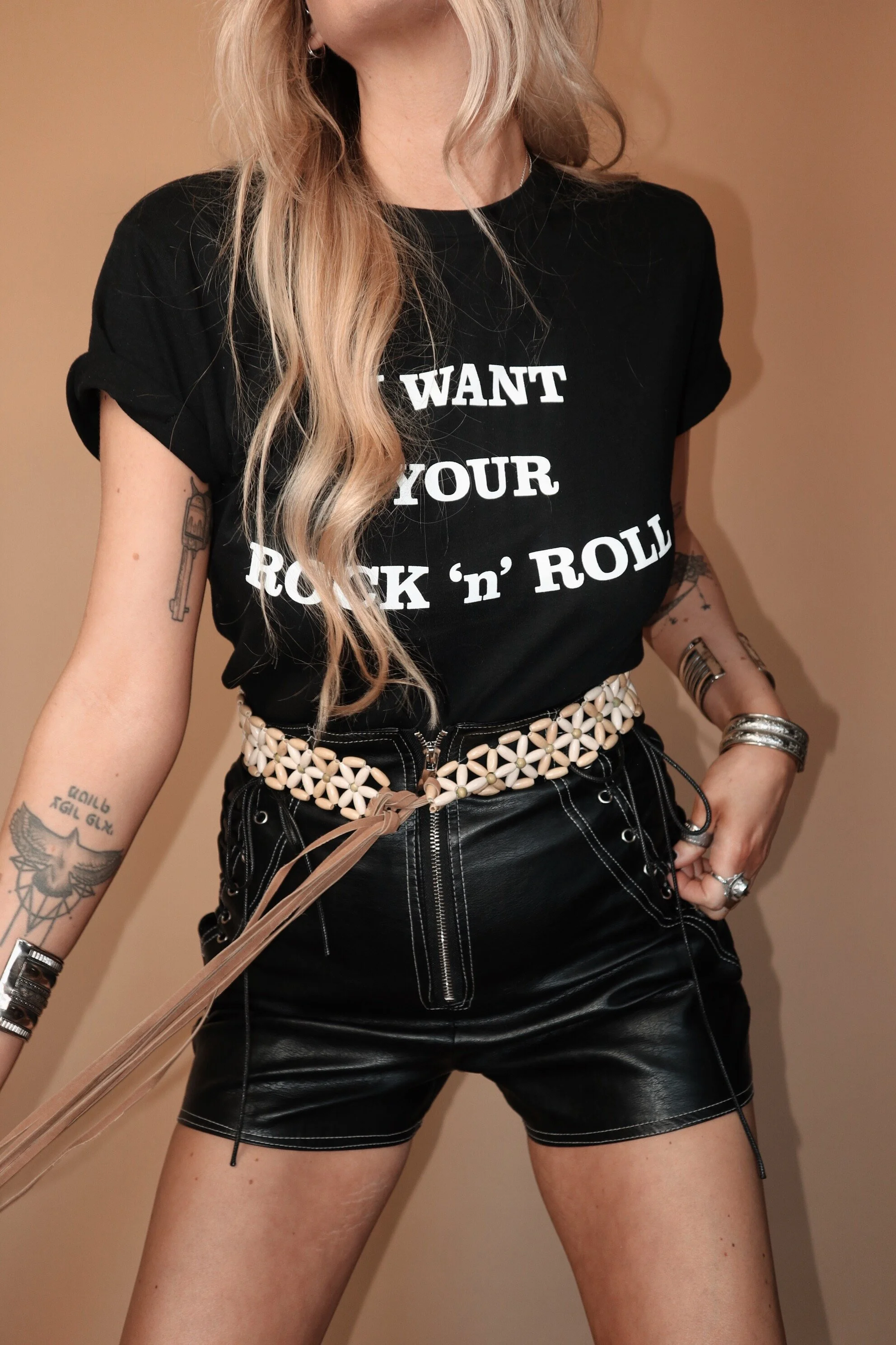 WOODSTOCK : VINTAGE 70s NATURAL WOODEN BEAD BELT