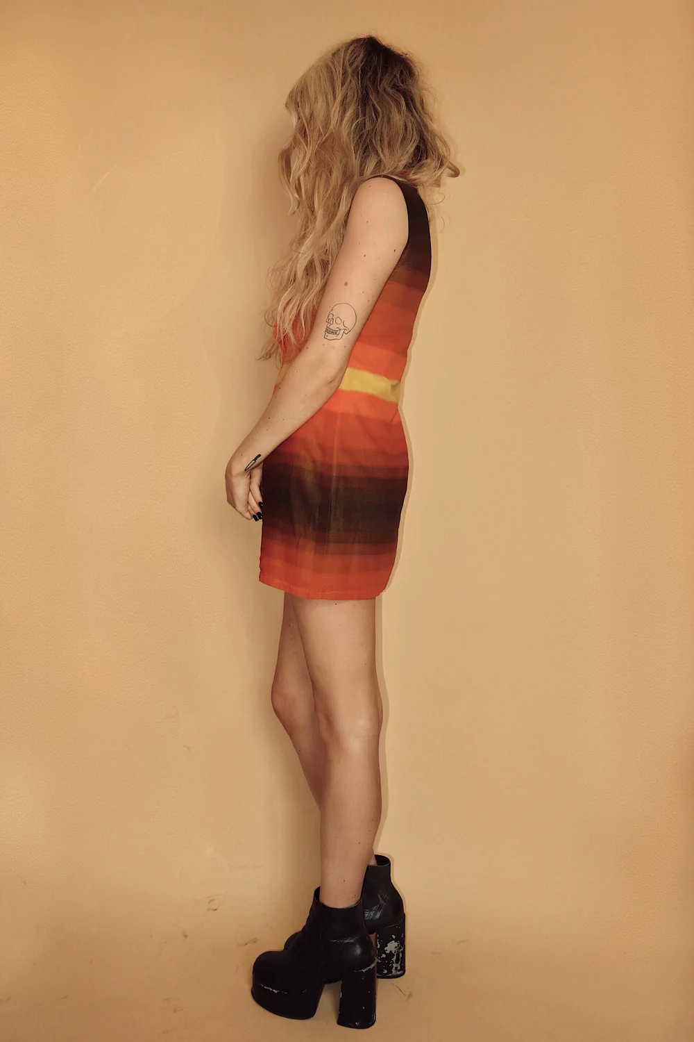 orange gogo dress Orange Gogo Dress