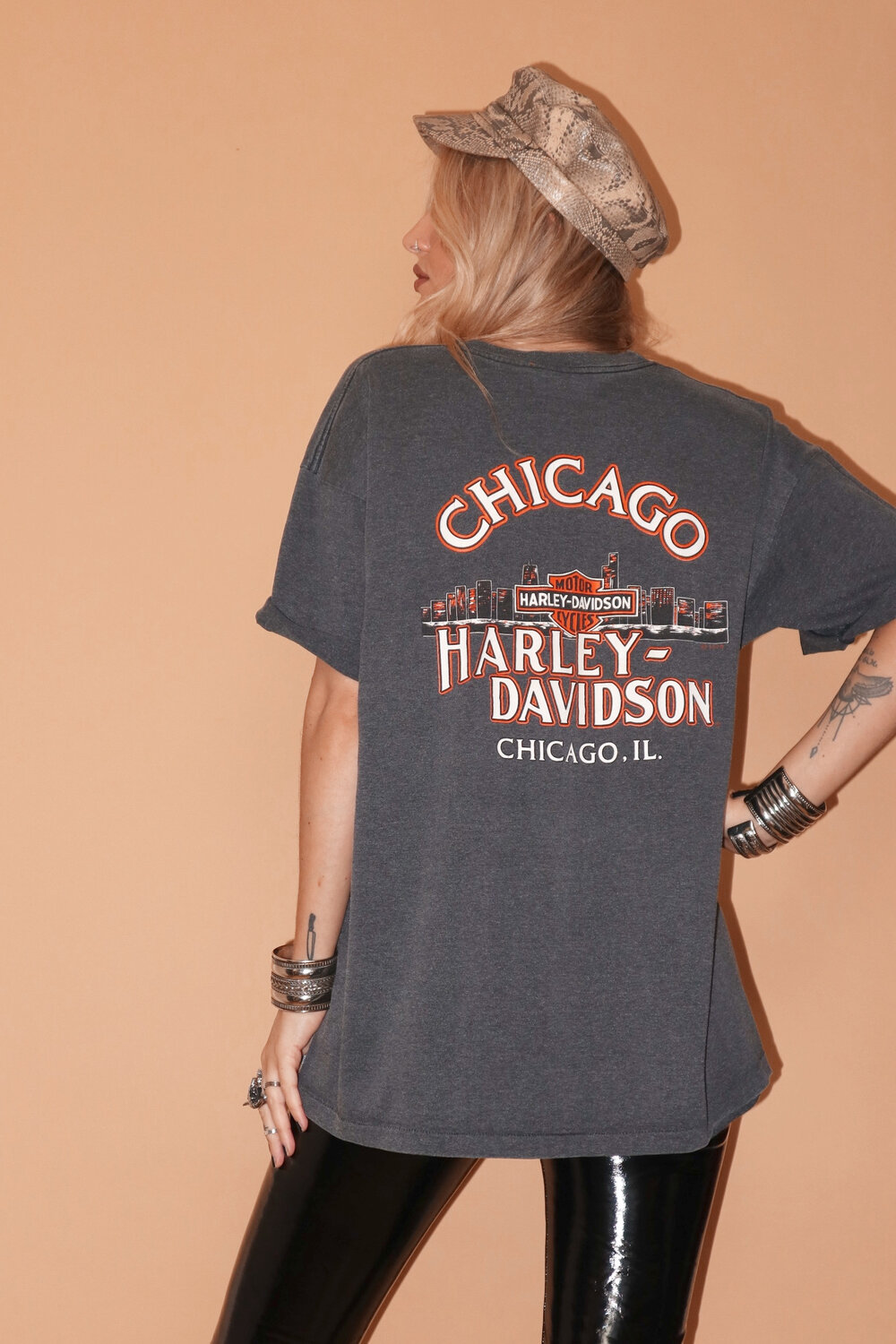 CHICAGO IL : RARE Vintage 1978 Harley Davidson T-shirt Grey - XL — Strange  Ray Vintage