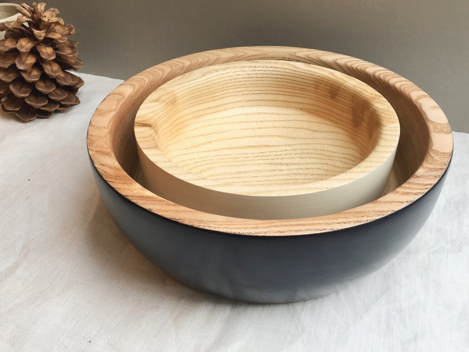 Chalkstone Wooden Bowl Made