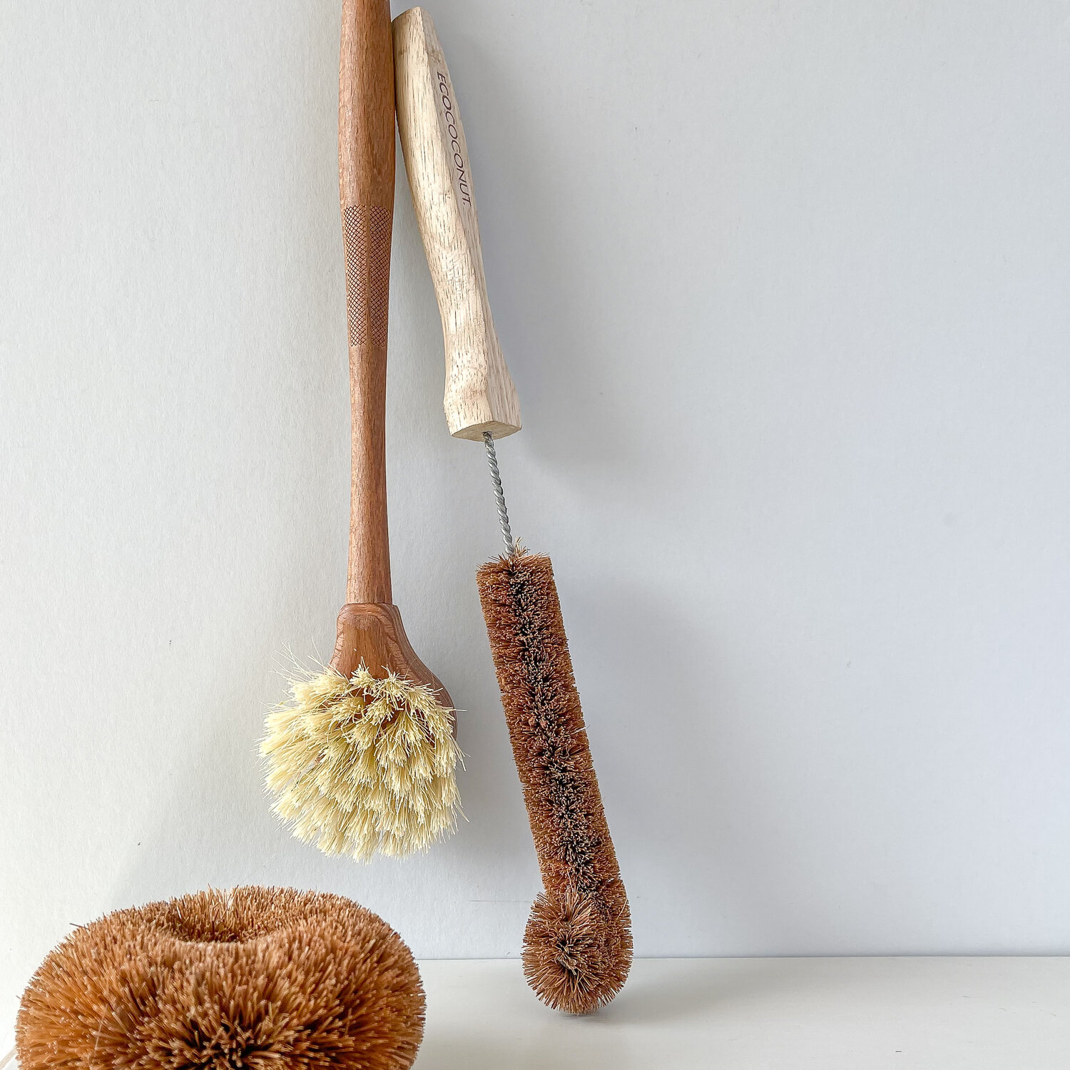 Coconut Dish & Bottle Brushes
