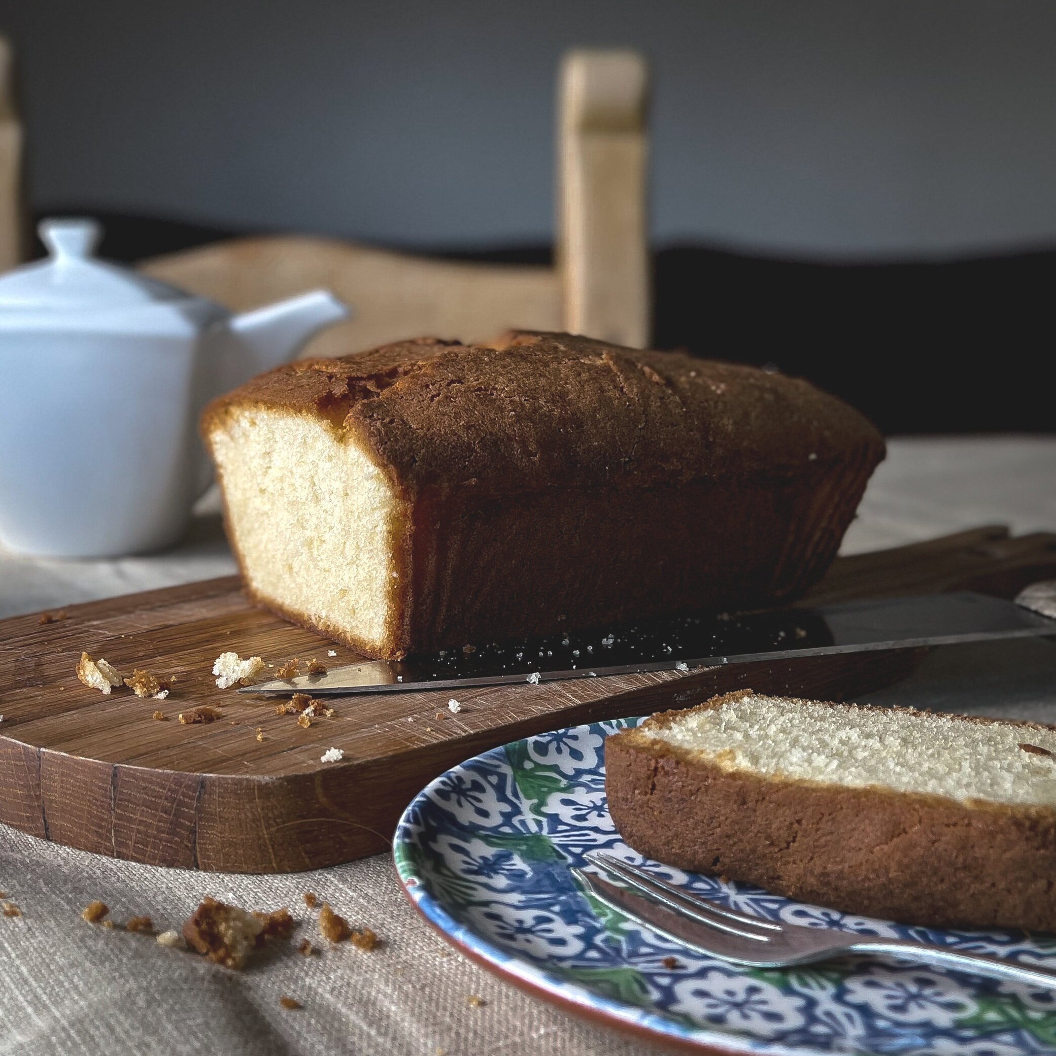 Gluten Free Lemon & Yoghurt Loaf made with Dove's Farm Gluten Free Self